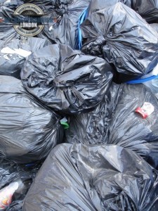 Pile of Rubbish Bags