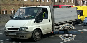 Garbage collection team Harmondsworth