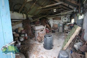 Barn with junk