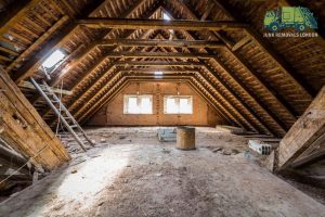 A poorly maintained loft